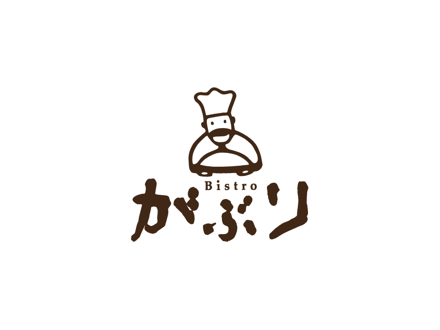 可愛いオムライスの洋食店のホールスタッフ